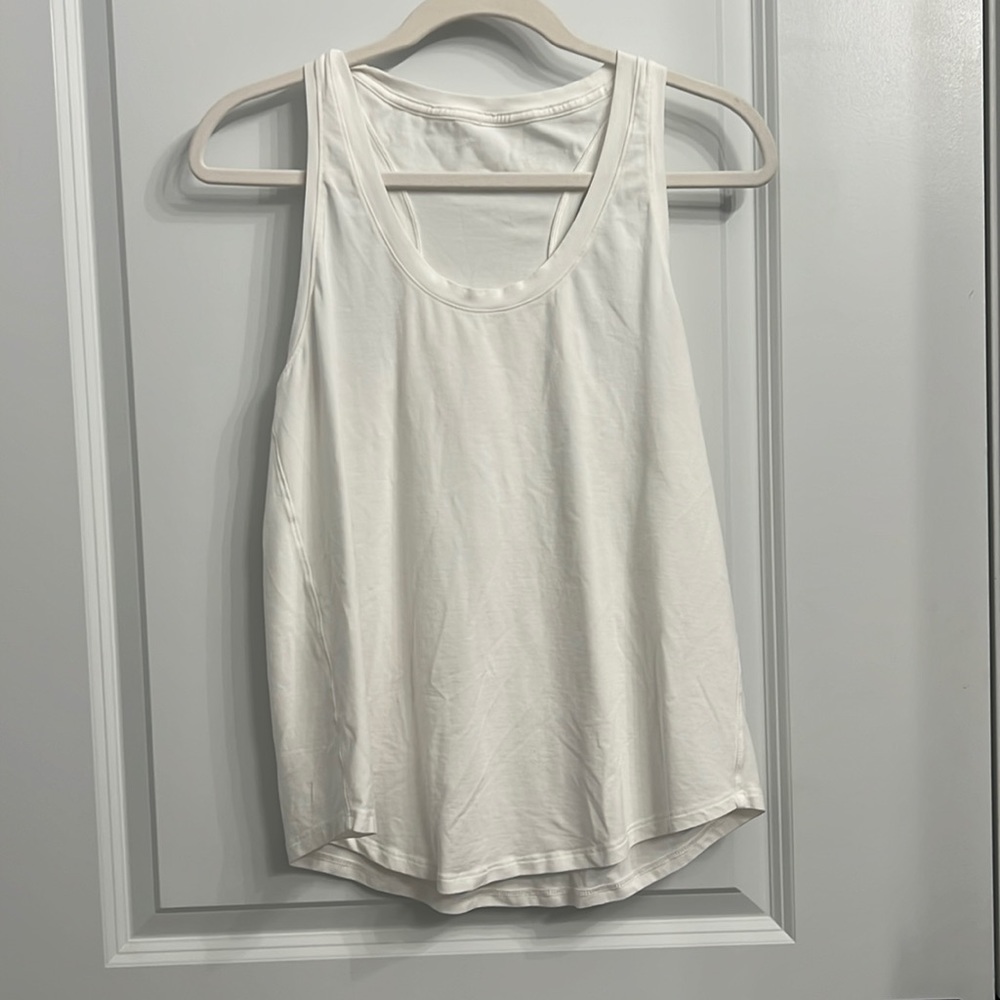 White Lululemon Love Tank